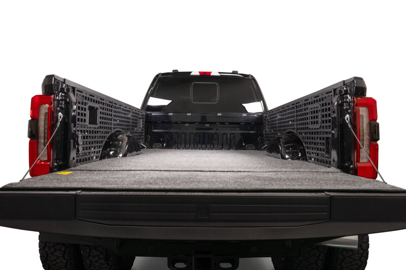 Ford Super Duty F-250 Molle Panel - Driver Side - Addictive Desert Designs - Bed Side Accessory Mounting Panel - Hammer Black - `23-`26